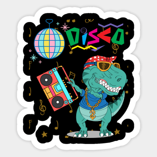 Anyone can go to the disco Sticker